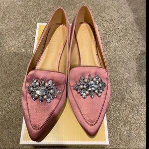 Kelly&Katie Pink Satin Flats